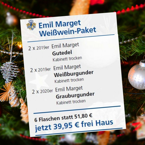 Emil Marget Weißwein-Paket